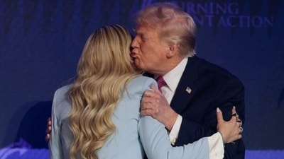 Trump’s JD Vance-like second with Erika Kirk triggers backlash: ‘His interactions with ladies…’